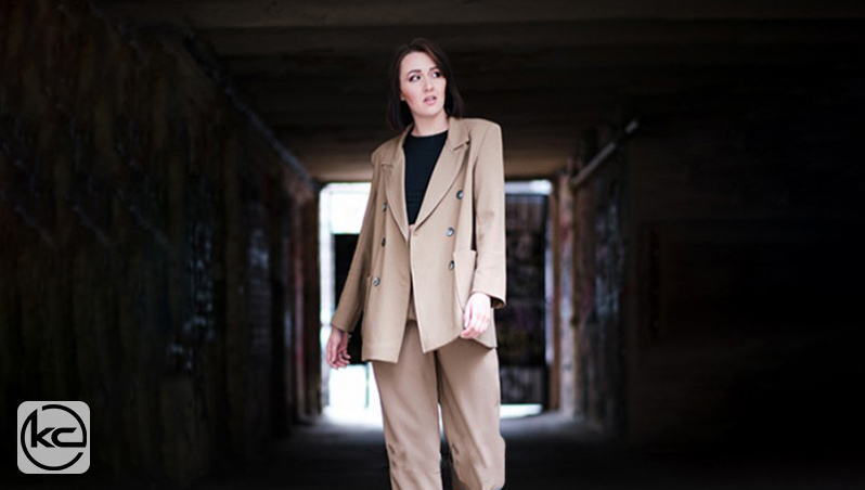 استایل با شلوار پارچه ای زنانه