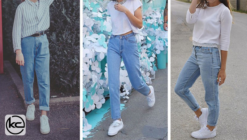 با شلوارهای مام استایل چه کفشی بپوشیم؟