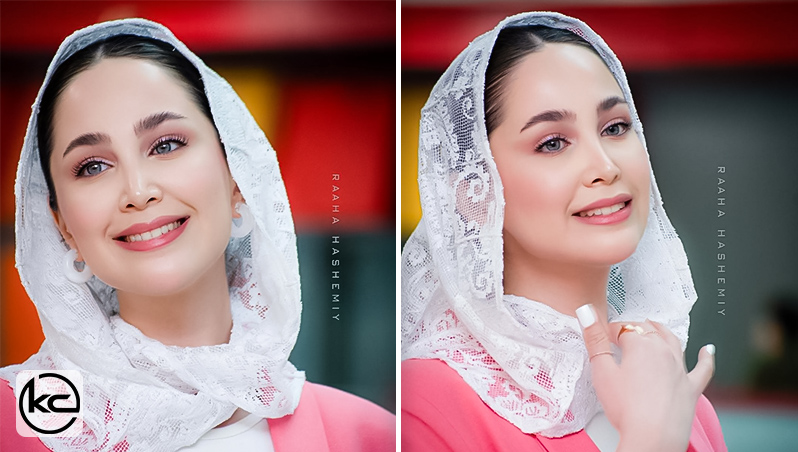 تینا یلان بازیگر نفش فرشته سریال اجل معلق در دیدار مردمی