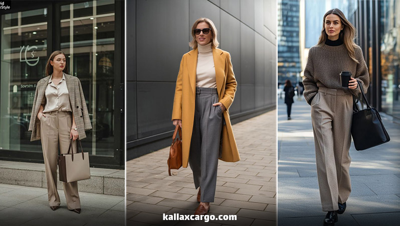 ست‌های مینیمال پاییزی برای محیط کار