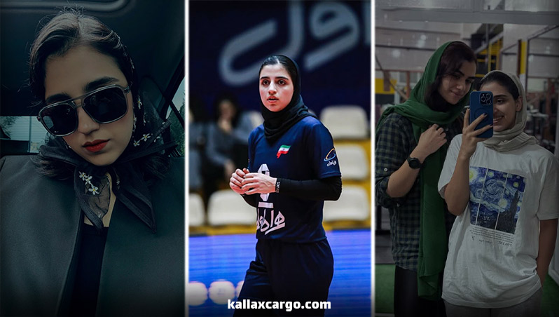 غزاله بستان ستاره پاسور تیم ملی والیبال زنان ایران