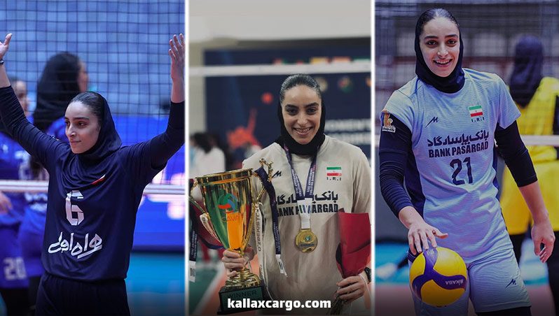 پریا حاجت‌مند مدافع میانی آینده‌دار تیم ملی والیبال بانوان ایران