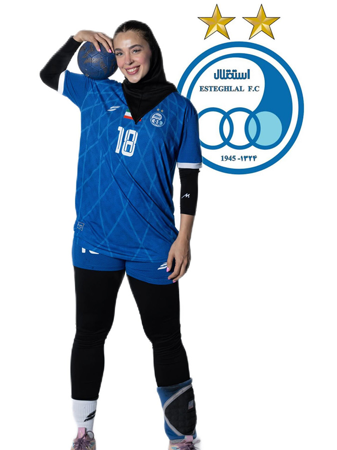 نگاهی به دستاوردهای شقایق ظفری در هندبال بانوان ایران