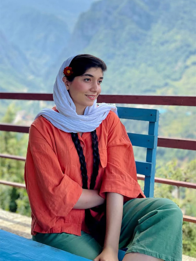 مهسا صفرزاده ملی‌پوش اسکیت سرعت بانوان