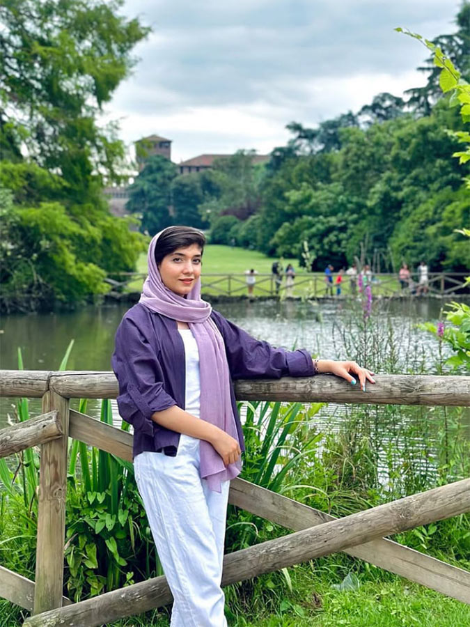 مهسا صفرزاده ملی‌پوش اسکیت سرعت بانوان