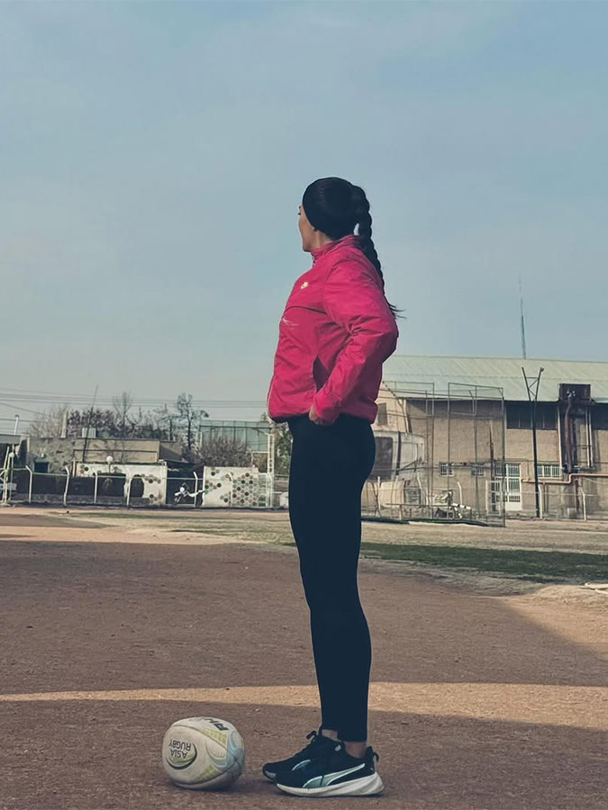 مهدیه کریمی کیست؟ معرفی کامل بازیکن راگبی