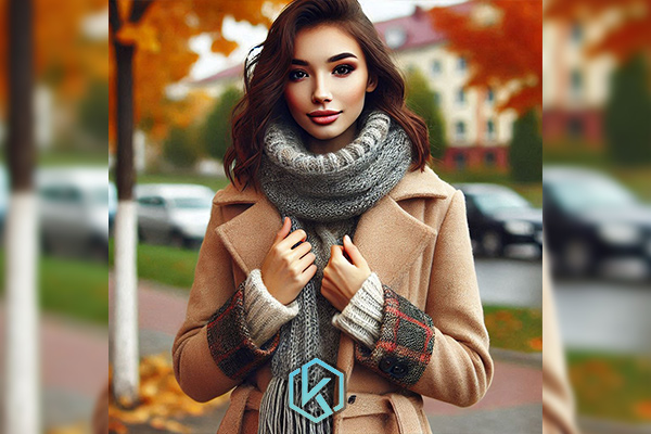 مانتو بلند زنانه را با چه شلواری بپوشیم؟ 3