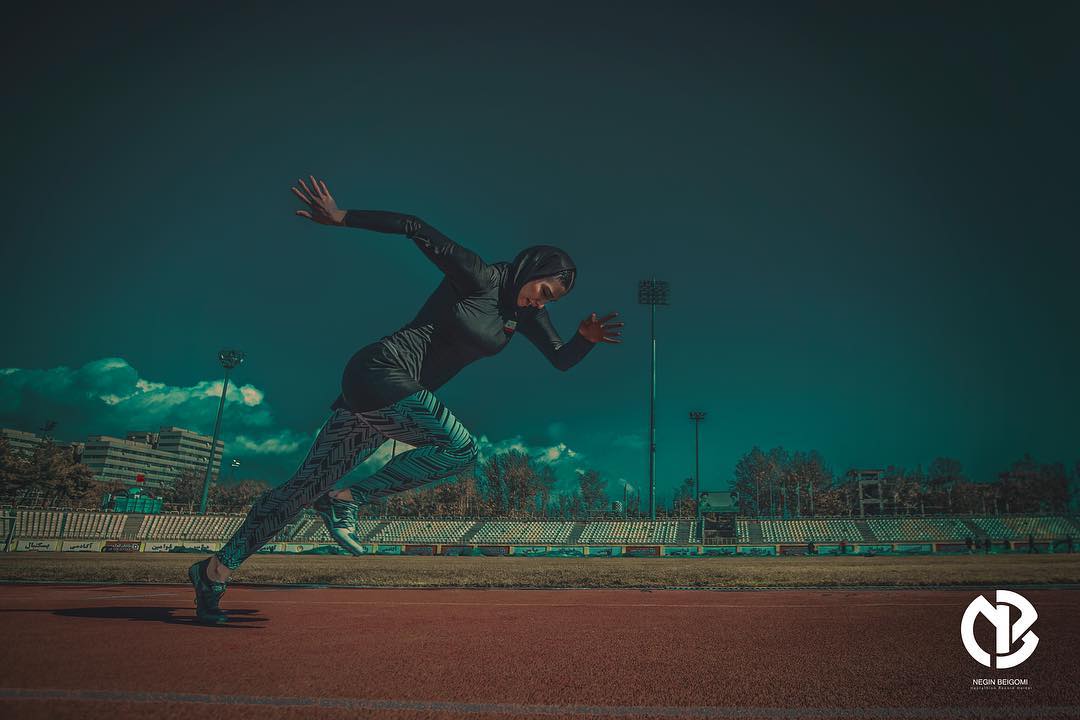 تصاویر نگین بیگمی ورزشکار ایرانی 5