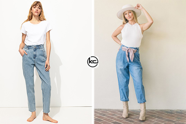 شلوار جین کاغذی