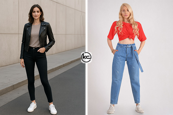 شلوار جین لوله تفنگی