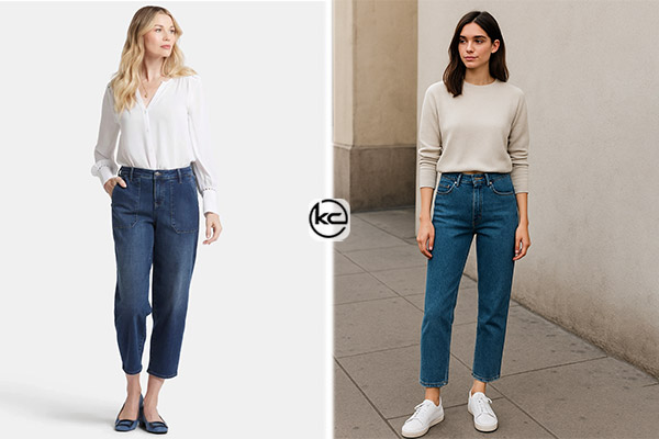 شلوار جین قد 90