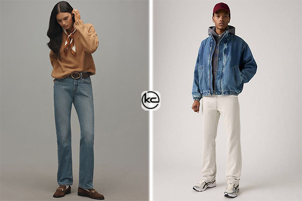 شلوار جین راسته