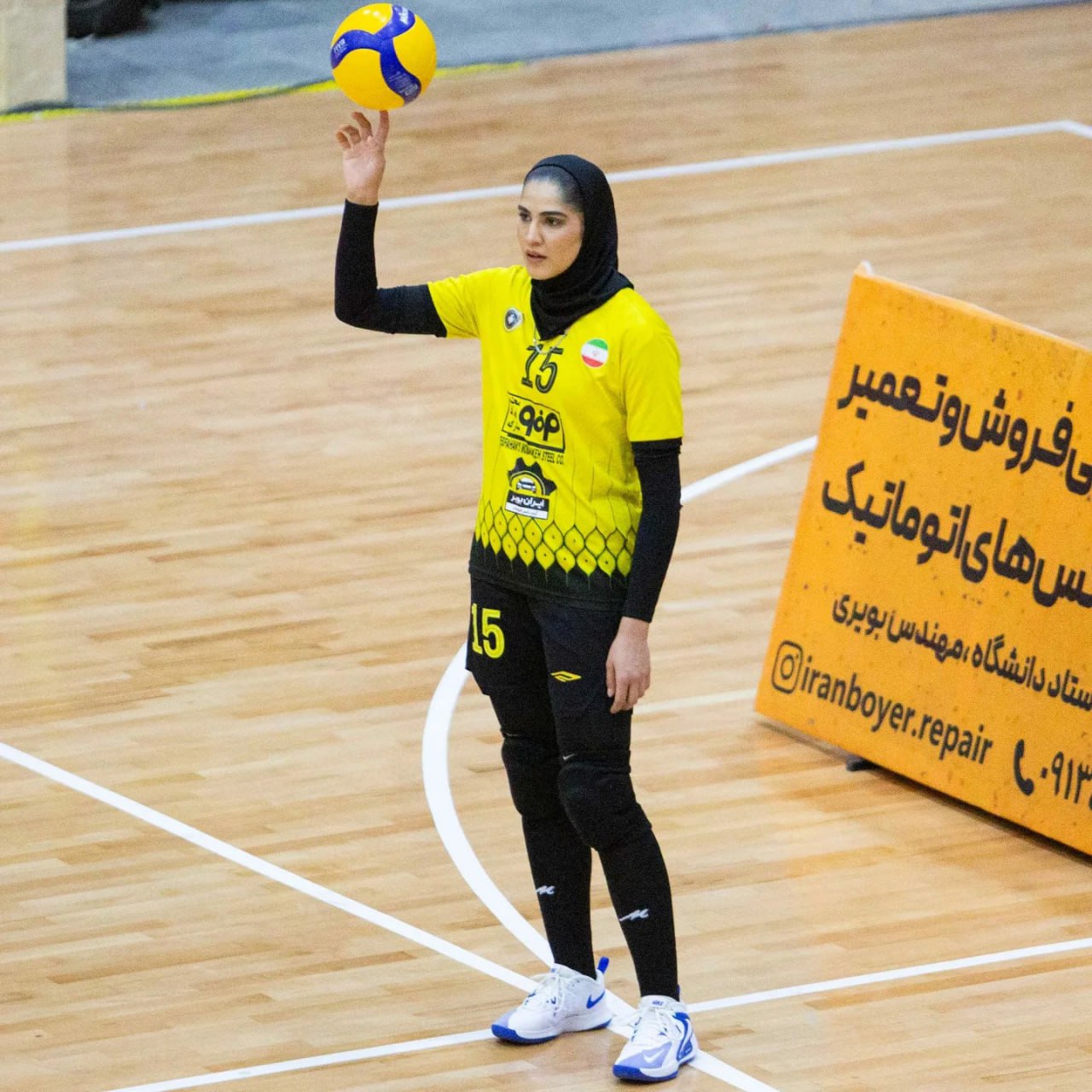 تصاویر برجسته فاطمه خلیلی والیبال 8