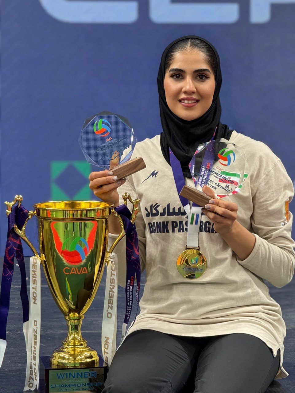 تصاویر برجسته فاطمه خلیلی والیبال 2