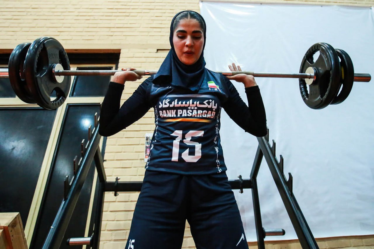 تصاویر برجسته فاطمه خلیلی والیبال 1