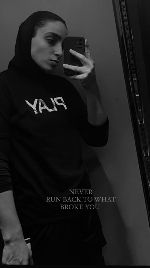 تصاویر پریا حاجتمند مدافع میانی تیم والیبال بانوان 5