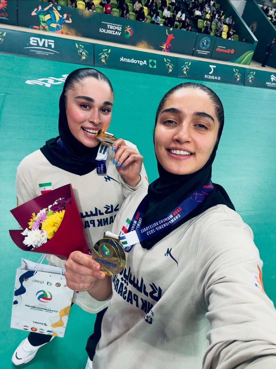 تصاویر نازنین علیزاده والیبالیست 2