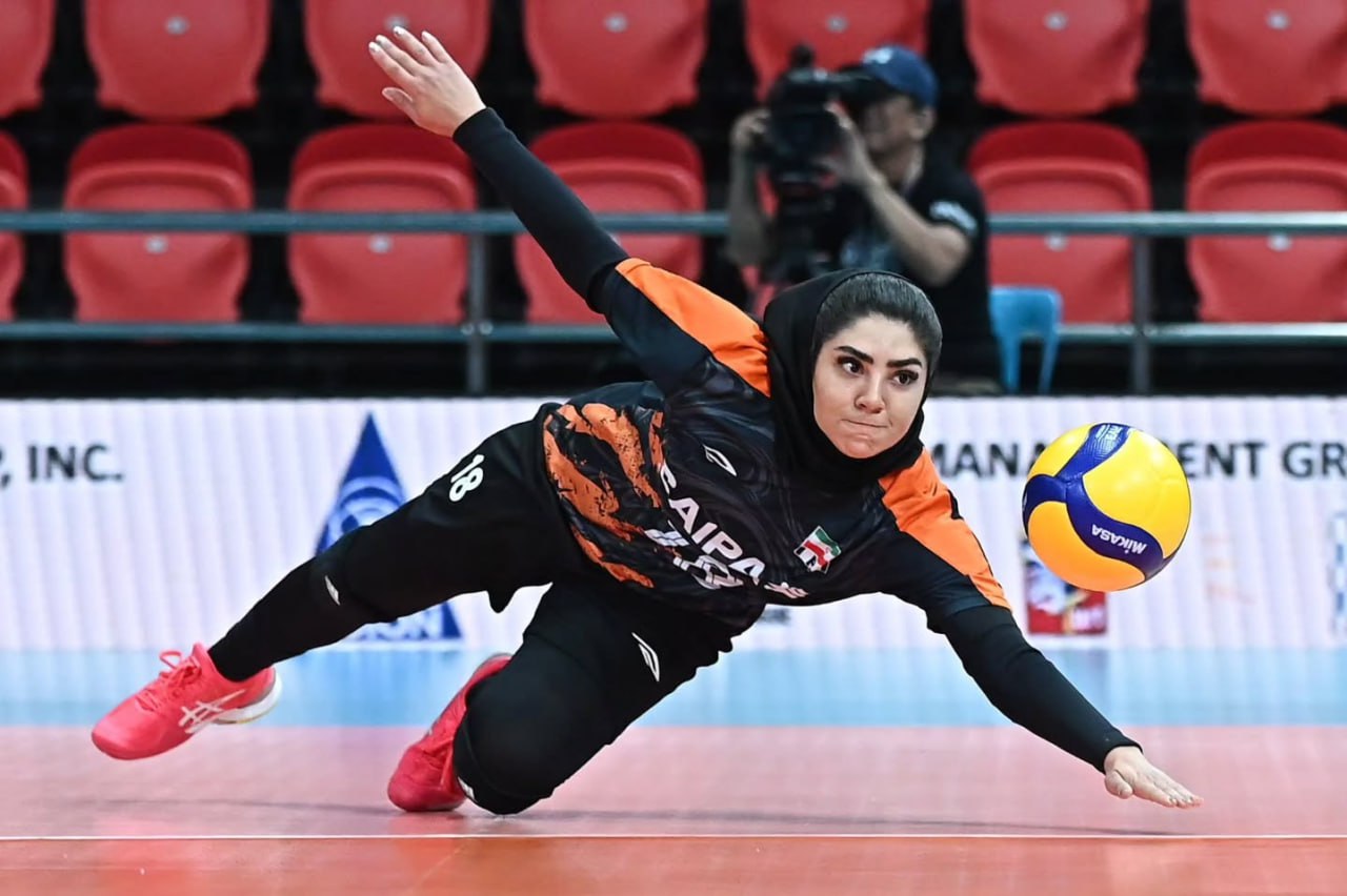 عکس های زهرا بخشی والیبال 4