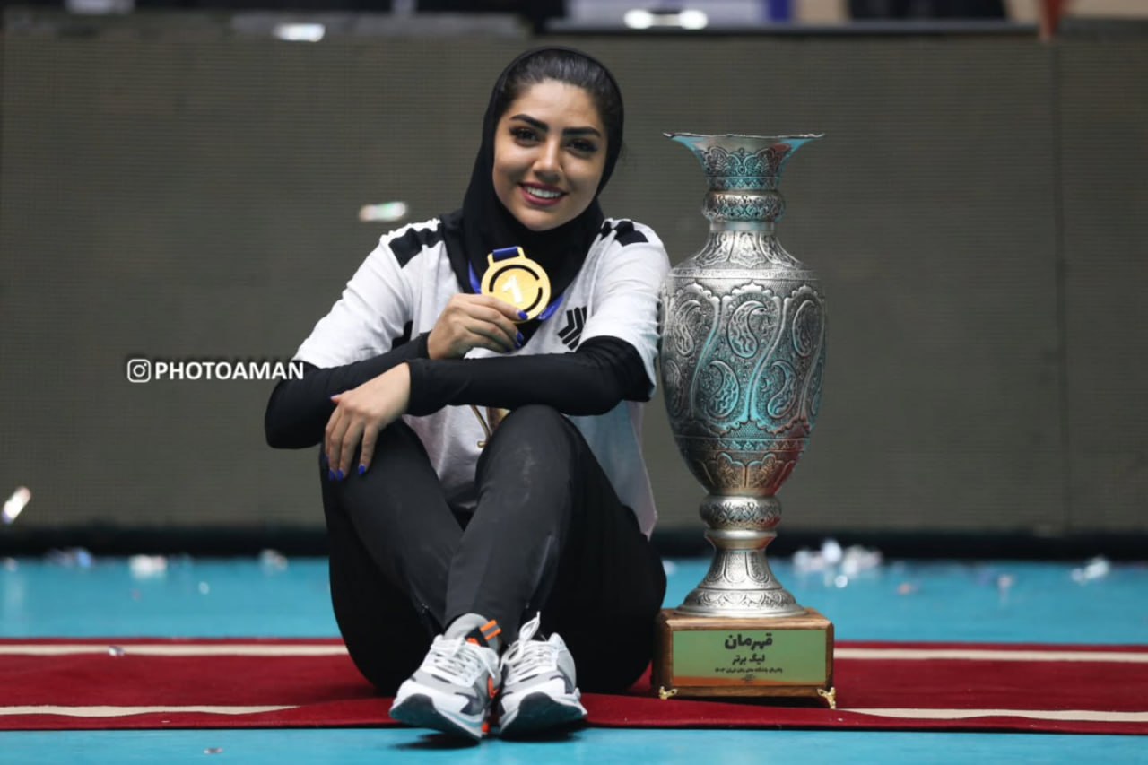 عکس های زهرا بخشی والیبال 3