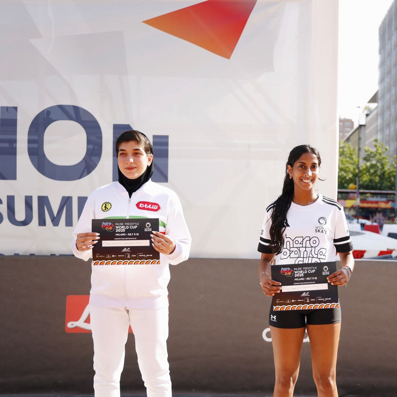 عکس مهسا صفرزاده اسکیت 2