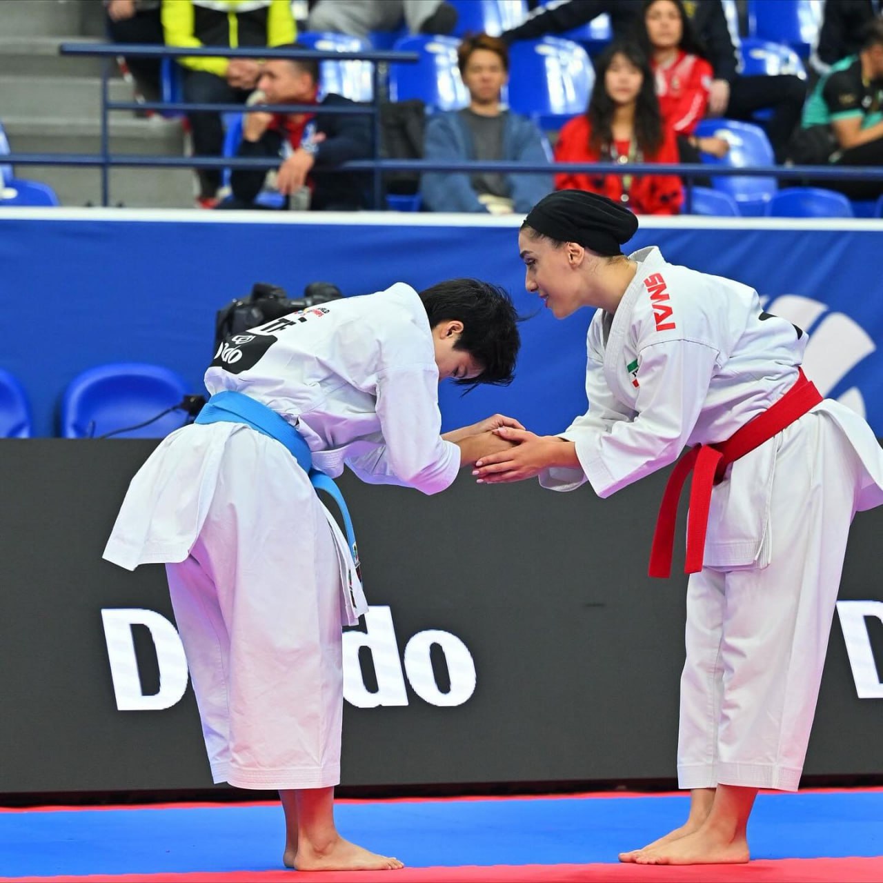 تصاویر فاطمه صادقی کاراته 5