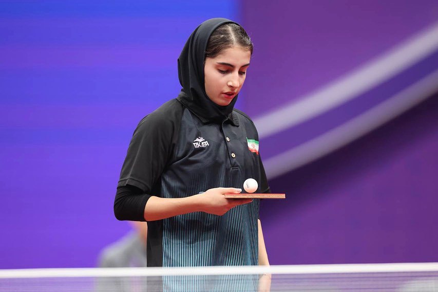 تصاویر شیما صفایی پینگ پنگ 4