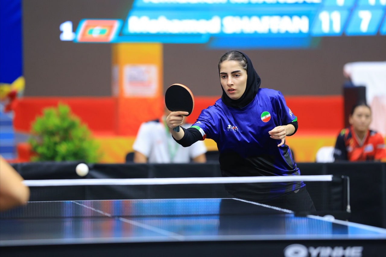 تصاویر شیما صفایی پینگ پنگ 3