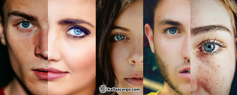 رنگ چشم آبی