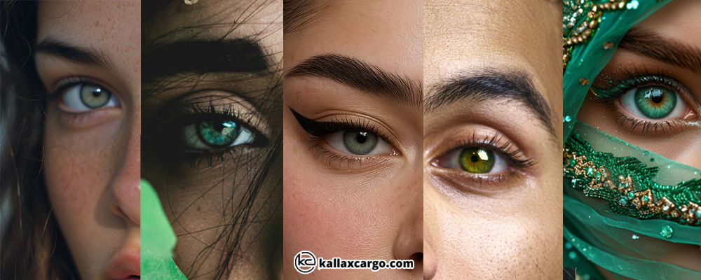 رنگ چشم سبز