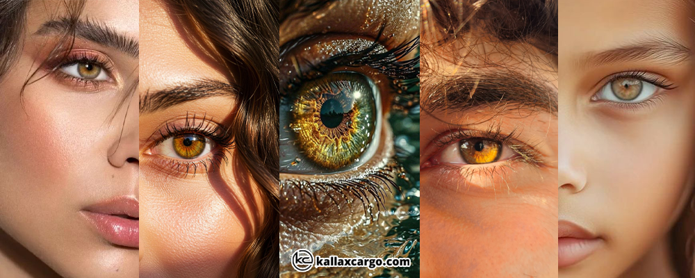 رنگ چشم عسلی