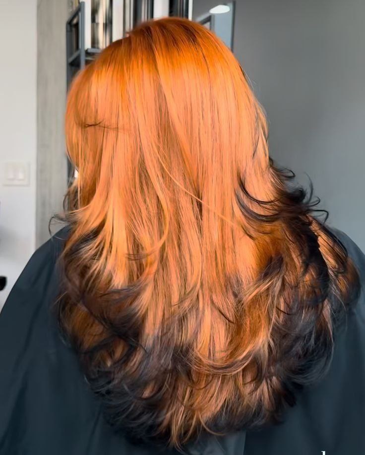 ایده های رنگ موی روباهی ترند امسال 21