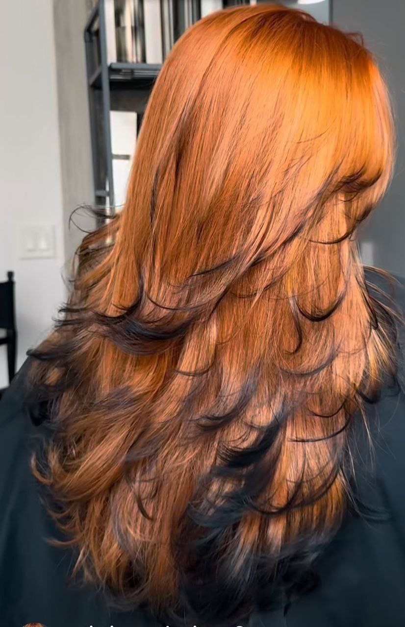 ایده های رنگ موی روباهی ترند امسال 20