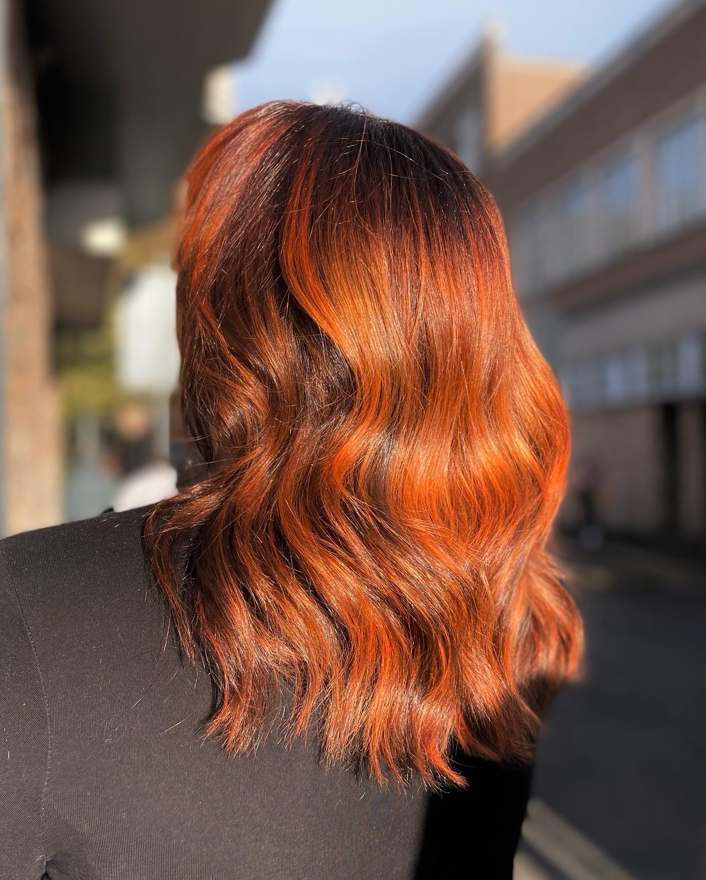 ایده های رنگ موی روباهی ترند امسال 16