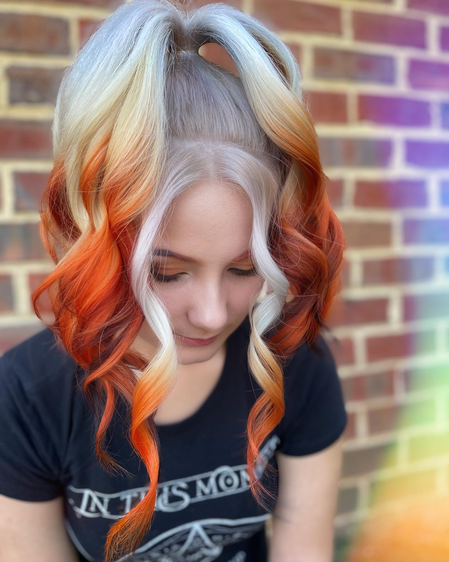 ایده های رنگ موی روباهی ترند امسال 12