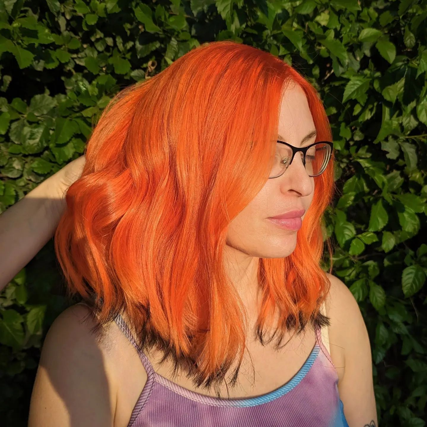 ایده های رنگ موی روباهی ترند امسال 9