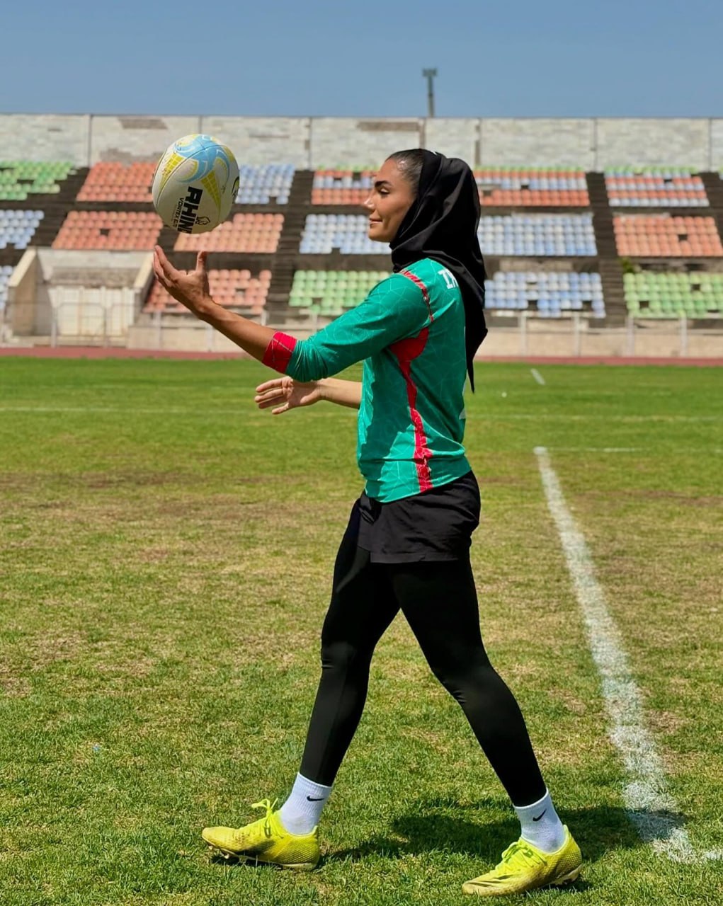 تصاویر مهدیه کریمی راگبی 9