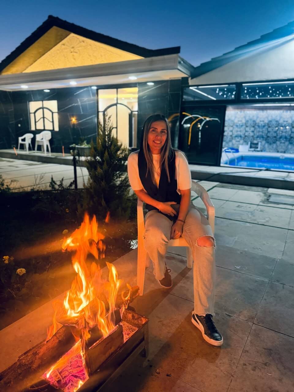 تصاویر شخصی از مائده هاشمی ووشو کار