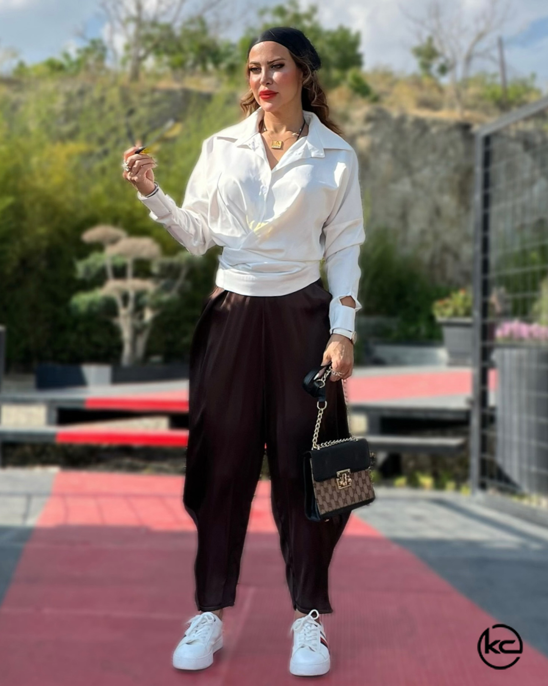 استابل بیرونی با شلوار سنبادی 18