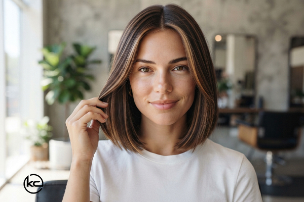 فیس فریم برای موهای کوتاه