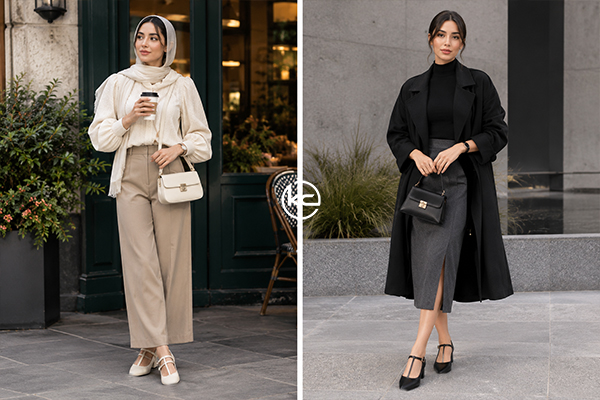 کفش های نوک مربعی
